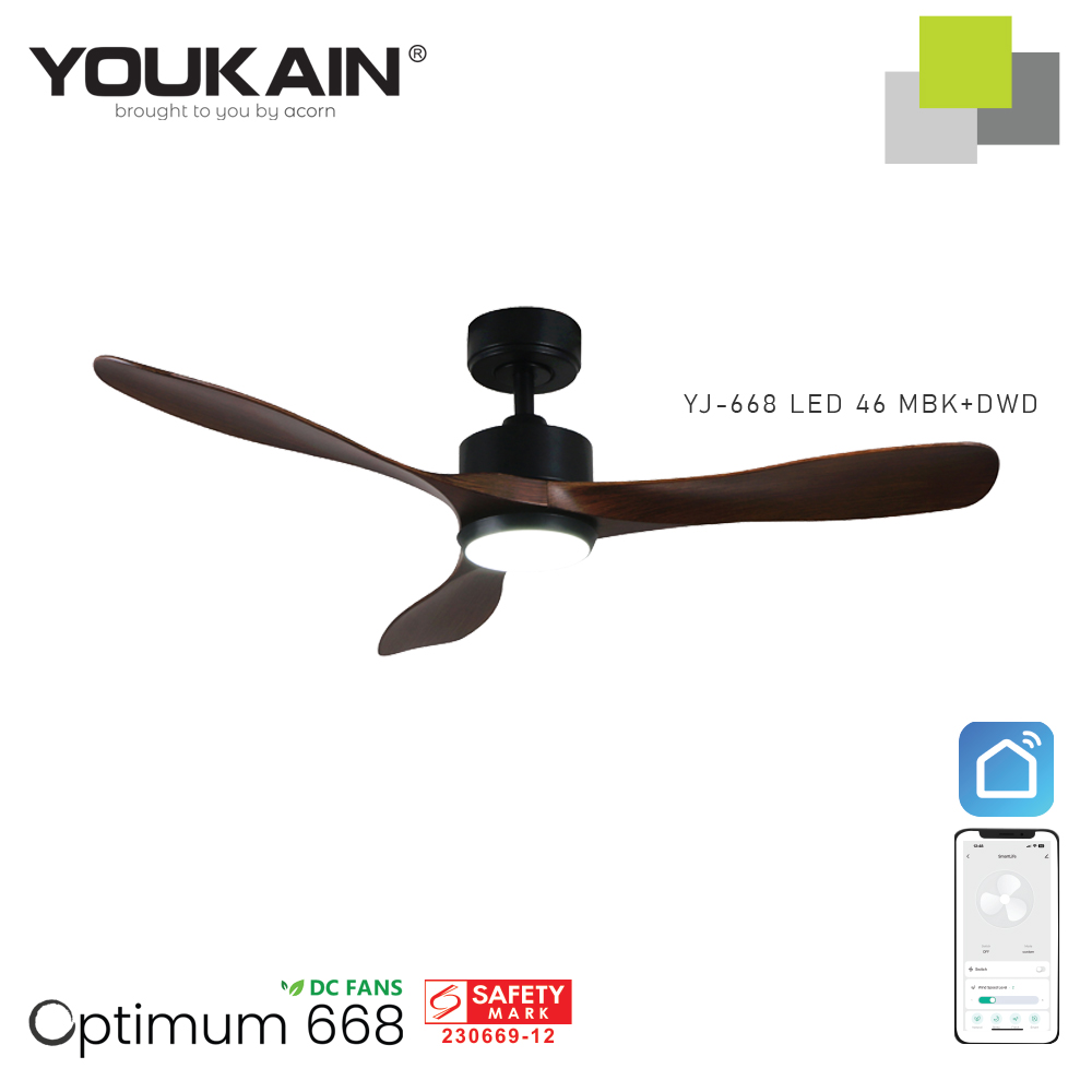 YJ-668-LED-46-MBK+DWD